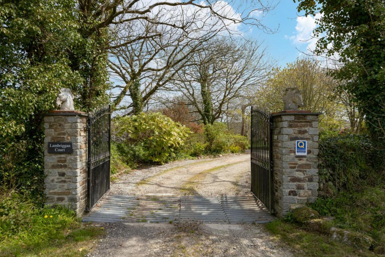 Lambriggan Court Villa Perranzabuloe Bagian luar foto
